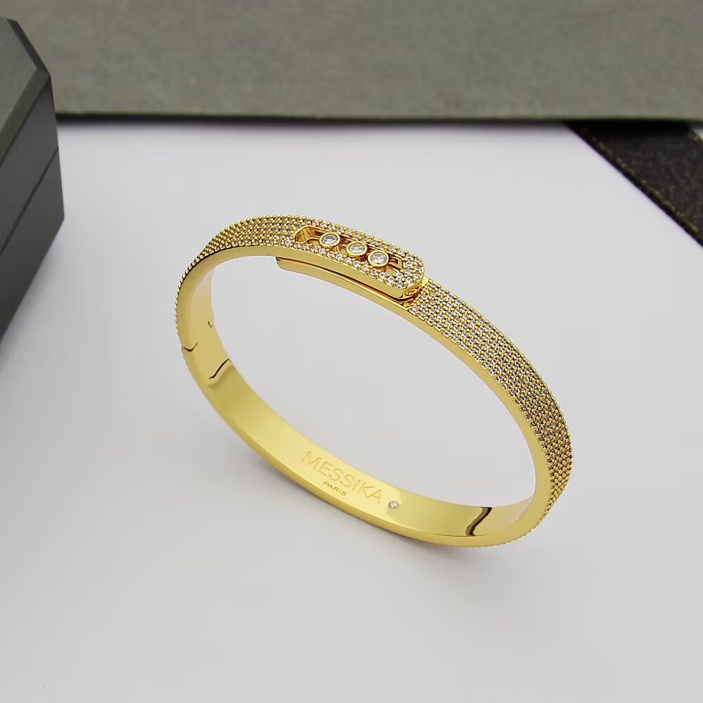 [Sophire Jewelry]Move Noa Full Pavé Diamond Bangle Bracelet