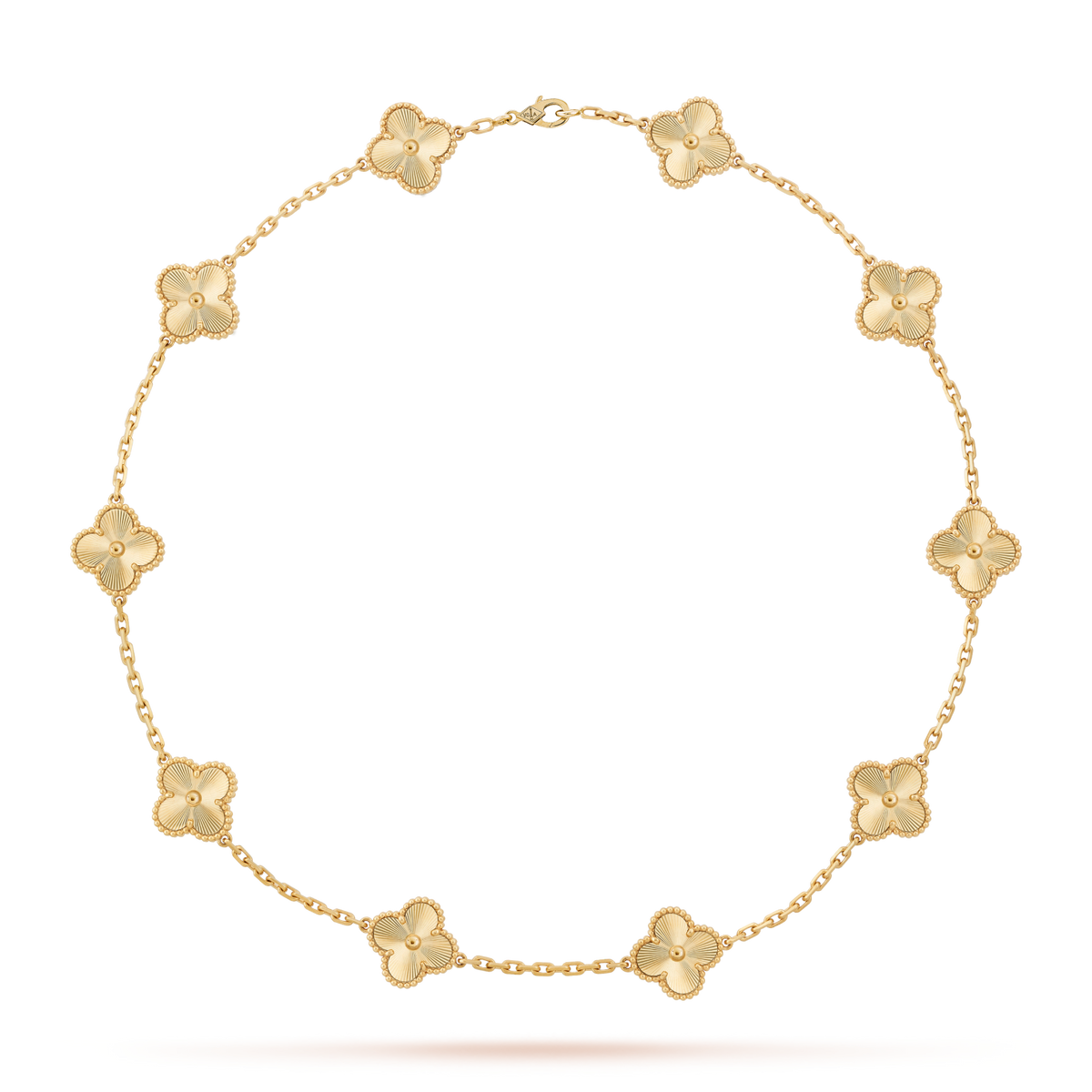 [Sophire Jewelry ]CLOVER 10 MOTIFS LASER NECKLACE