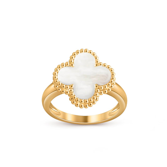 [Sophire]LUCKY CLOVER VINTAGE GOLD RING COLLECTION
