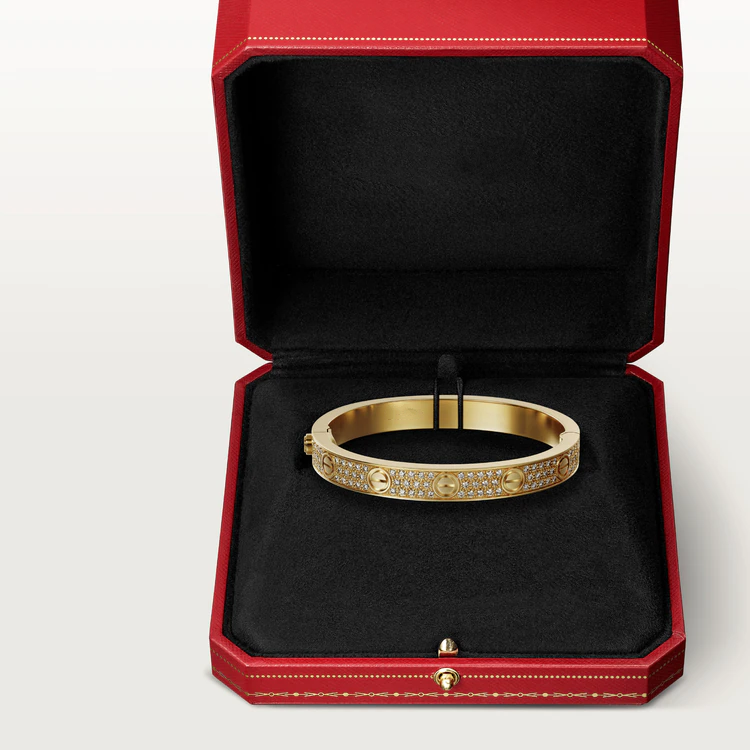 [Sophire Jewelry ]LOVE BRACELET 6.1MM DIAMOND-PAVED