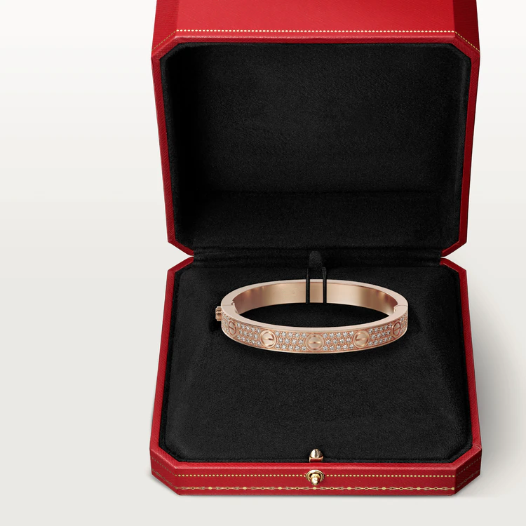 [Sophire Jewelry ]LOVE BRACELET 6.1MM DIAMOND-PAVED