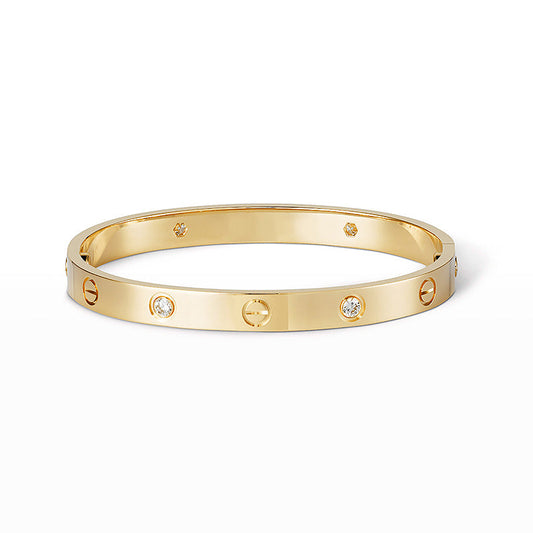 [Sophire]CLASSIC 6.1MM LOVE BANGLE - 4-DIAMOND