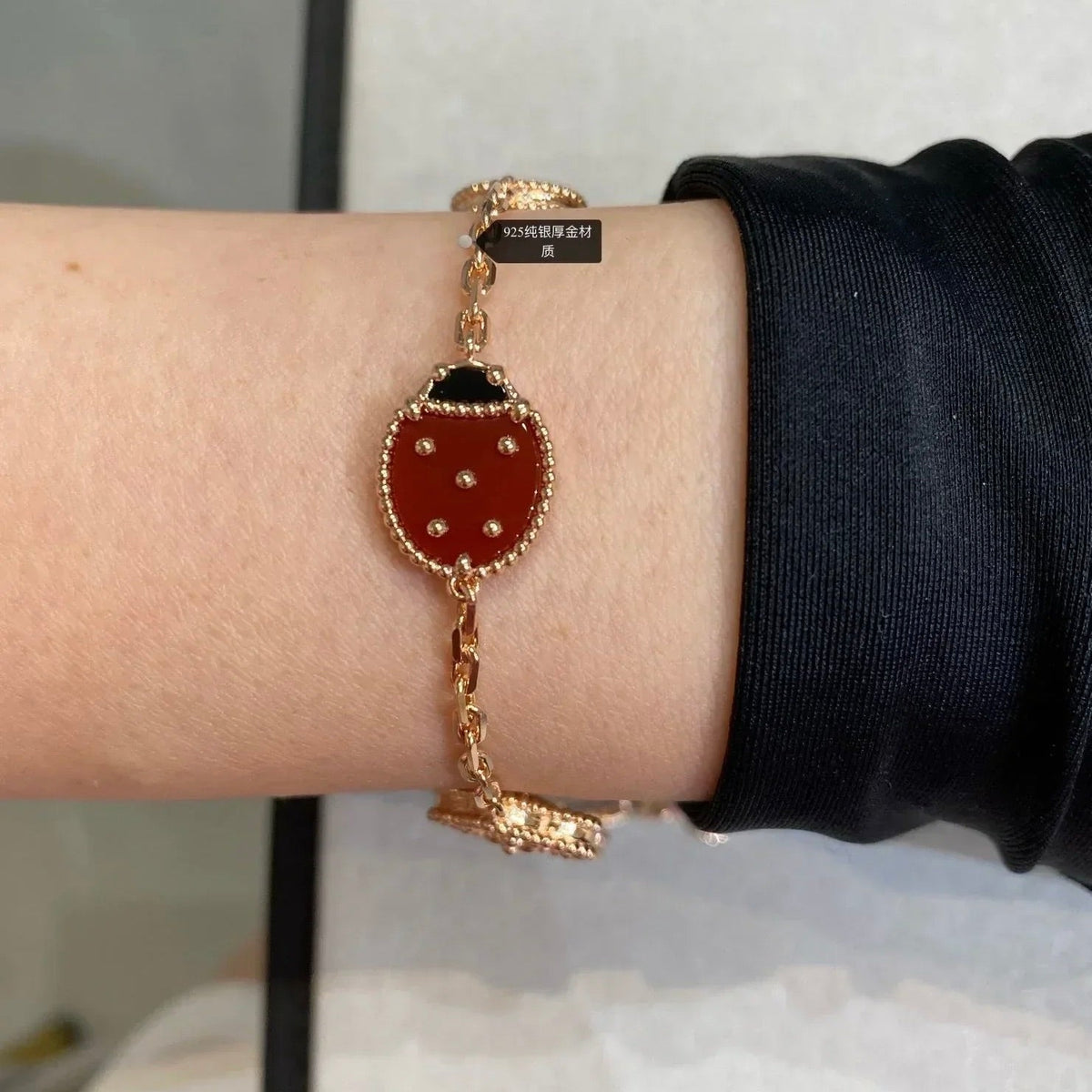 [Sophire Jewelry ]LUCKY SPRING 5 MOTIF BRACELET
