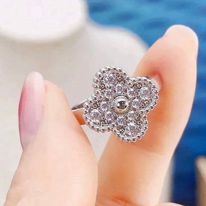 [Sophire Jewelry ]CLOVER DIAMOND RING