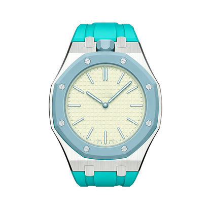 [Sophire]ROYAL OAK POP EXCLUSIVE STEEL CASE & SILICONE STRAP