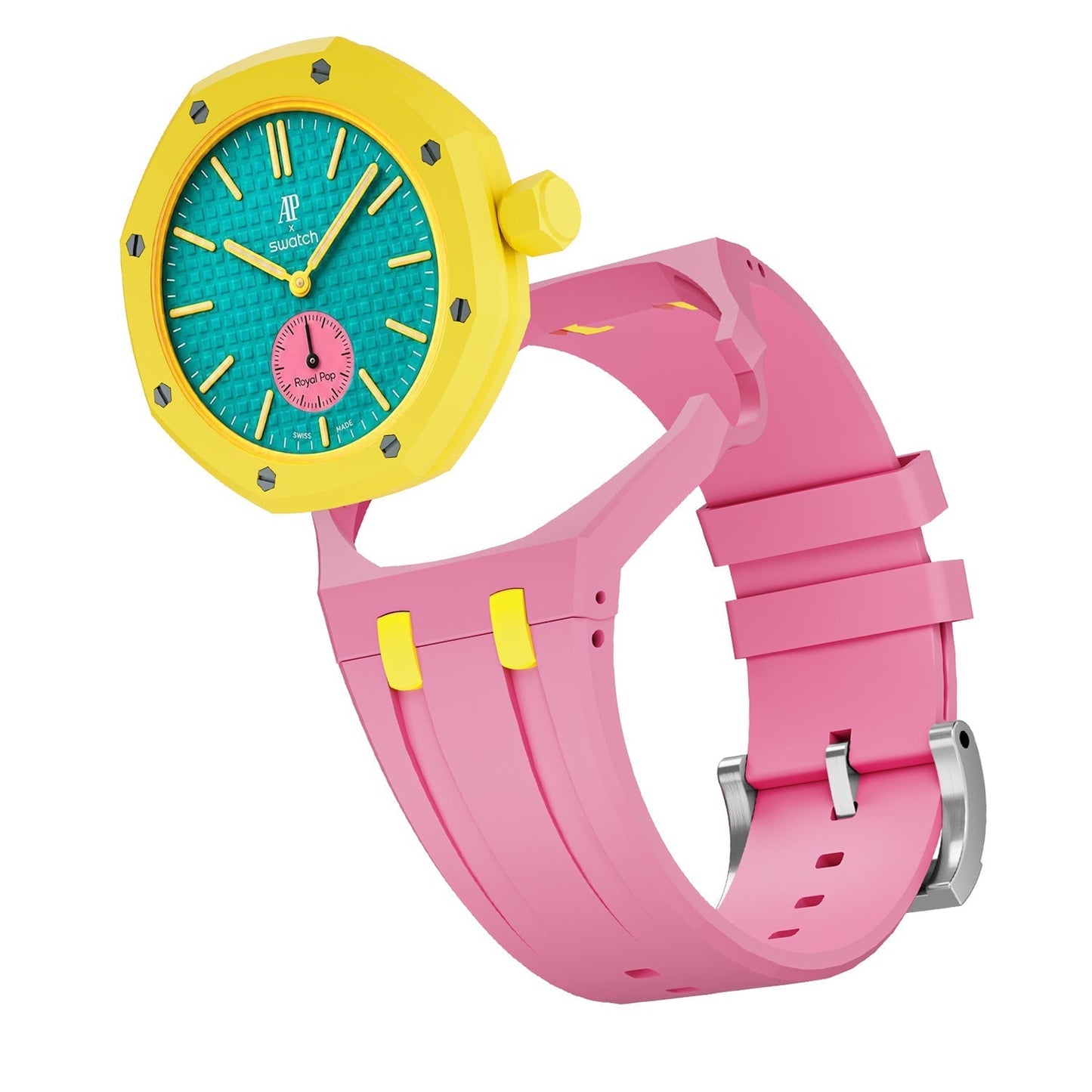 [Sophire]Royal Oak Pop Exclusive Bioceramic Case & Silicone Strap Mix Color