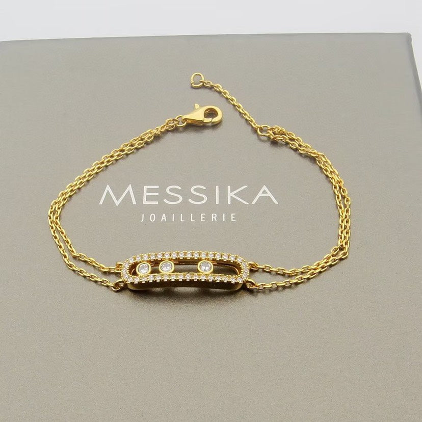 [Sophire Jewelry] Move Classique pavé bracelet