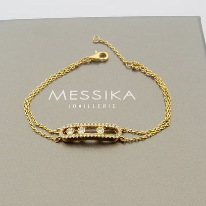 [Sophire Jewelry] Move Classique pavé bracelet