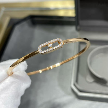 [Sophire Jewelry]Move Uno pavé flex bangle medium
