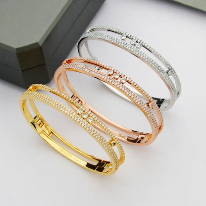 [Sophire Jewelry]Move Romane pavé bangle