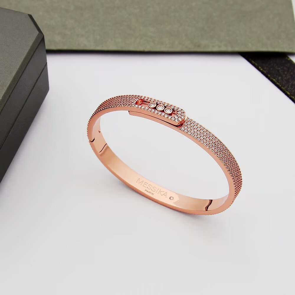 [Sophire Jewelry]Move Noa Full Pavé Diamond Bangle Bracelet