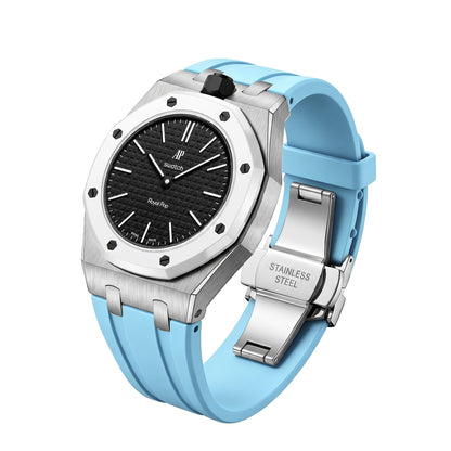 [Sophire]Royal Oak Pop Exclusive Steel Case & Silicone Strap With Cradle