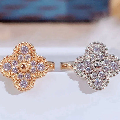 [Sophire Jewelry ]CLOVER DIAMOND RING