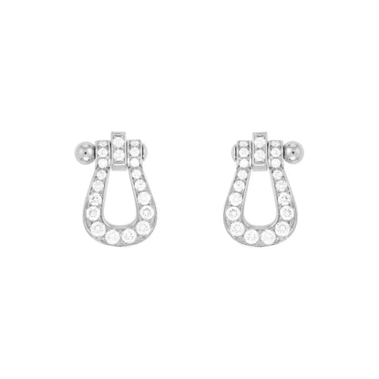 [Sophire Jewelry ]FORCE 10 FULL DIAMOND STUD EARRINGS MINI MODEL
