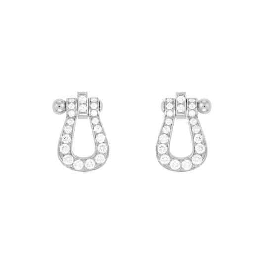 [Sophire Jewelry ]FORCE 10 FULL DIAMOND STUD EARRINGS MINI MODEL
