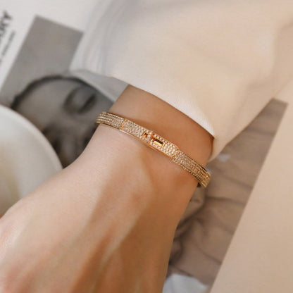 [Sophire Jewelry ]KELLY BRACELET DIAMOND PAVED