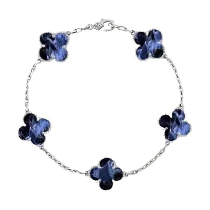 [Sophire Jewelry ]CLOVER 5 MOTIF PIETERSITE BRACELET COLLECTION
