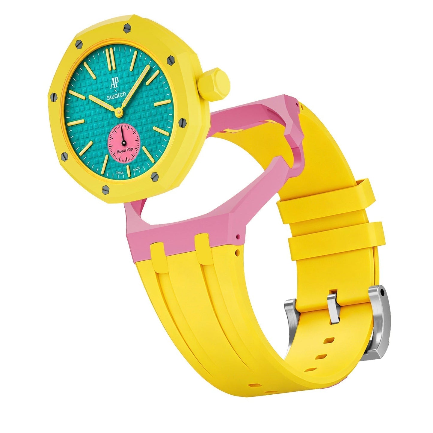[Sophire]Royal Oak Pop Exclusive Bioceramic Case & Silicone Strap Mix Color