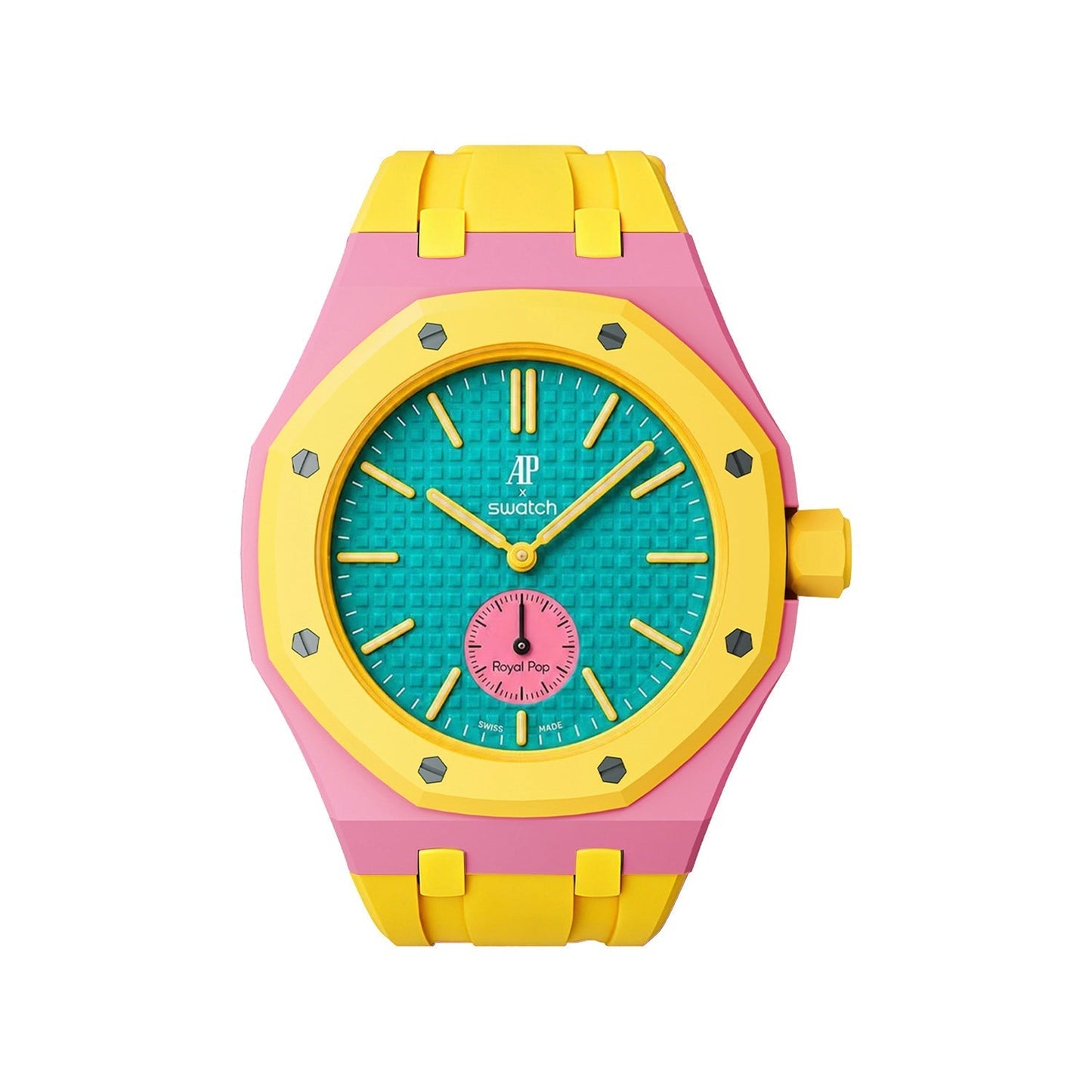 [Sophire]Royal Oak Pop Exclusive Bioceramic Case & Silicone Strap Mix Color