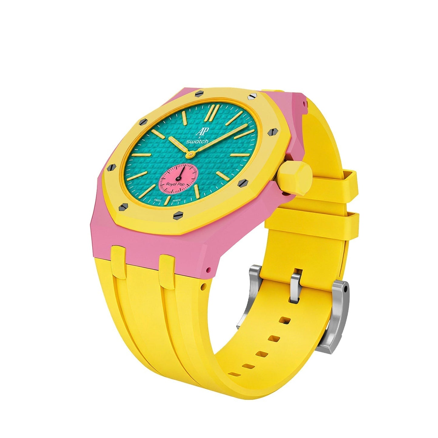 [Sophire]Royal Oak Pop Exclusive Bioceramic Case & Silicone Strap Mix Color