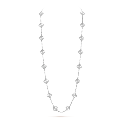 [Sophire Jewelry ]CLOVER 20 MOTIFS  LASER SILVER