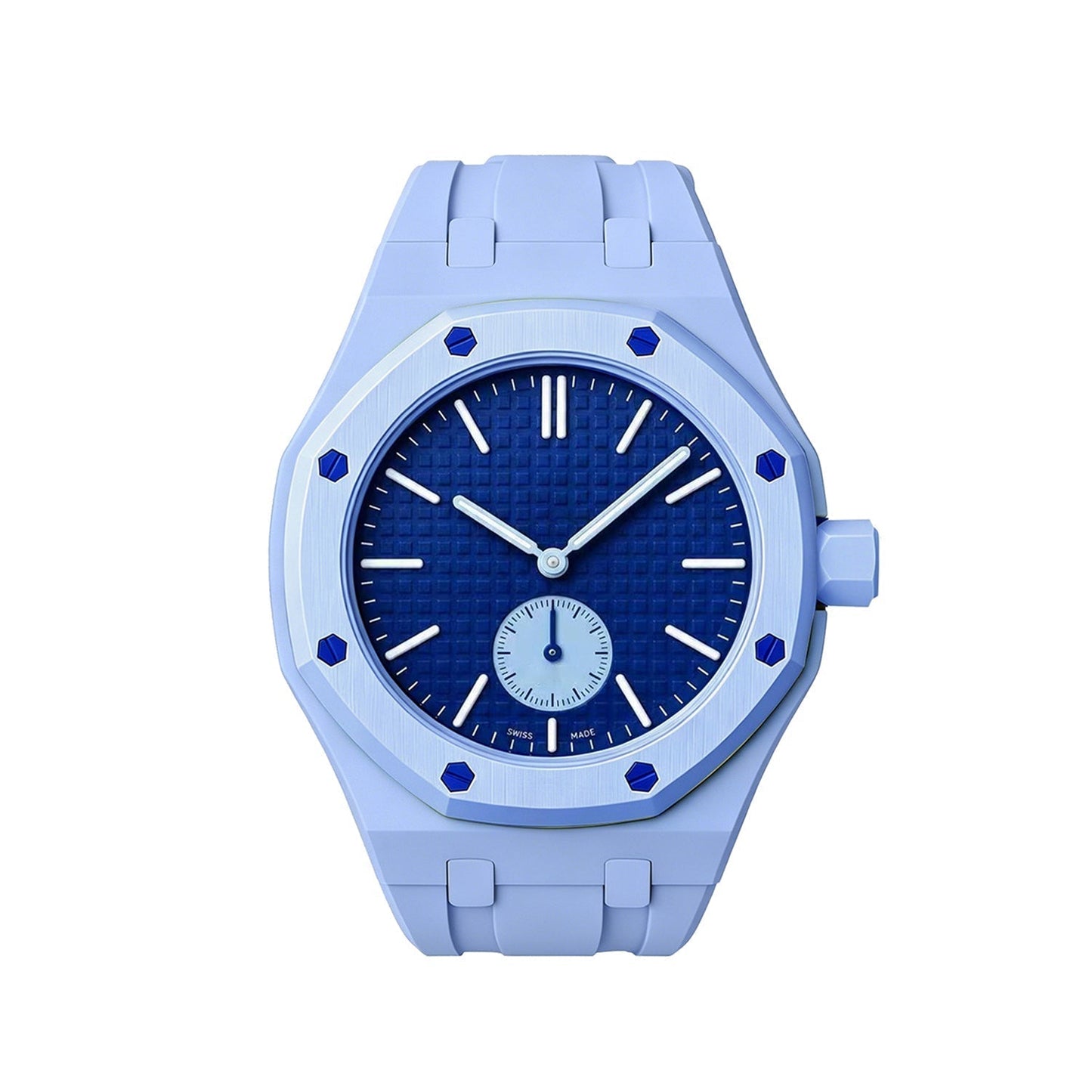 [Sophire]OAK POP EXCLUSIVE LIGHT BLUE SILICONE STRAP