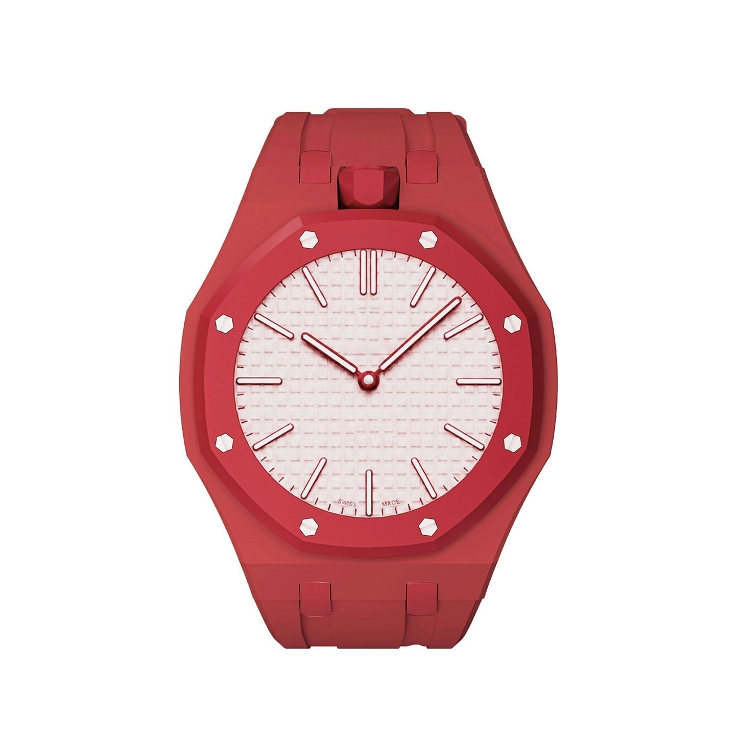 [Sophire]OAK POP EXCLUSIVE RED SILICONE STRAP