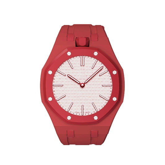 [Sophire]OAK POP EXCLUSIVE RED SILICONE STRAP