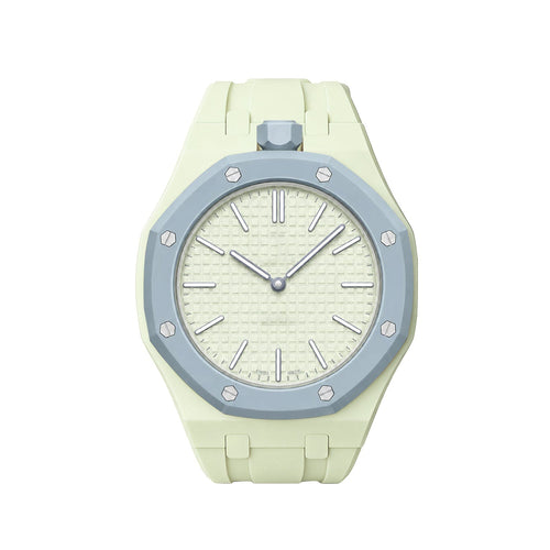 [Sophire]OAK POP EXCLUSIVE CREAMY YELLOW SILICONE STRAP
