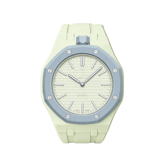 [Sophire]OAK POP EXCLUSIVE CREAMY YELLOW SILICONE STRAP