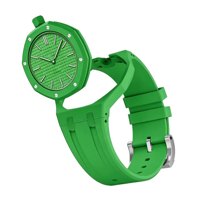 [Sophire]OAK POP EXCLUSIVE GREEN SILICONE STRAP