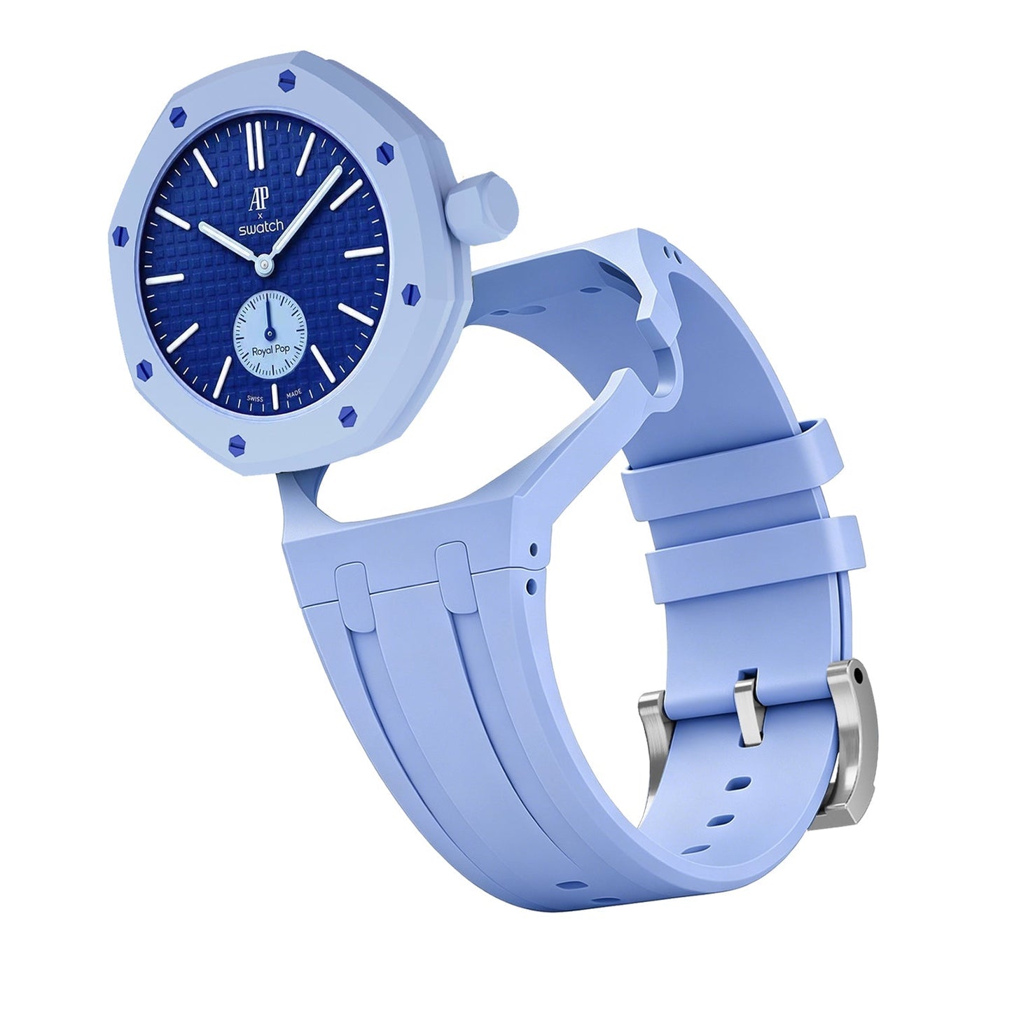 [Sophire]OAK POP EXCLUSIVE LIGHT BLUE SILICONE STRAP