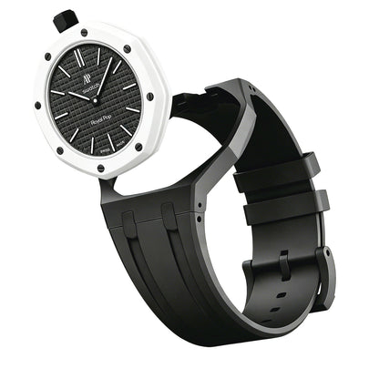 [Sophire]OAK POP EXCLUSIVE BLACK SILICONE STRAP
