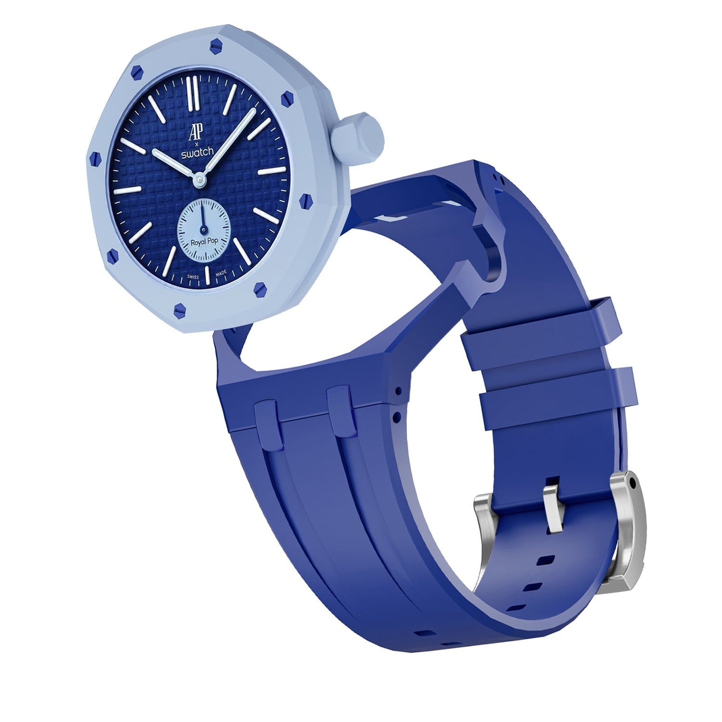[Sophire]OAK POP EXCLUSIVE DARK BLUE SILICONE STRAP
