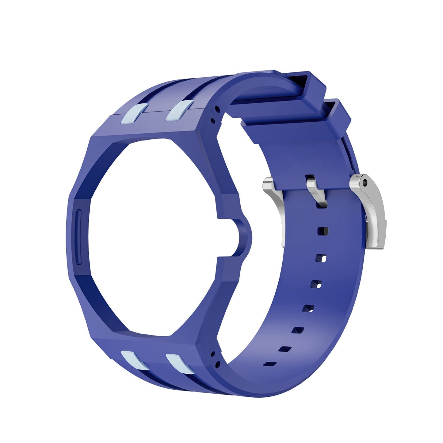 [Sophire]OAK POP EXCLUSIVE DARK BLUE AND LIGHT BLUE SILICONE STRAP