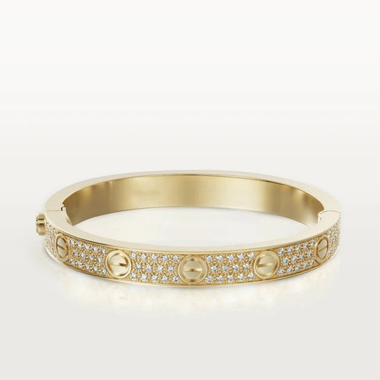 [Sophire Jewelry ]LOVE BRACELET 6.1MM DIAMOND-PAVED