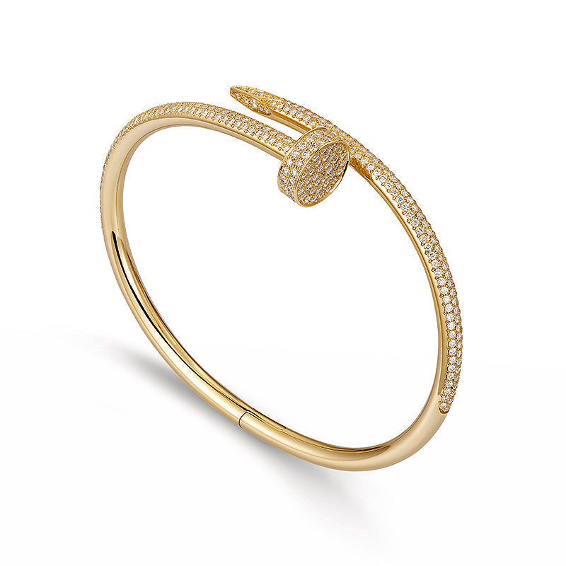 [Sophire Jewelry ]JUSTE BRACELET 3.5MM ALL DIAMONDS