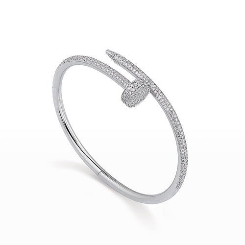 [Sophire Jewelry ]JUSTE BRACELET 3.5MM ALL DIAMONDS