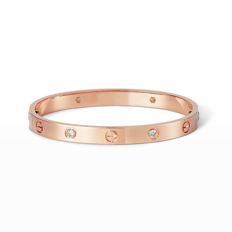 [Sophire Jewelry ]LOVE BRACELET 6.1MM 4 DIAMONDS