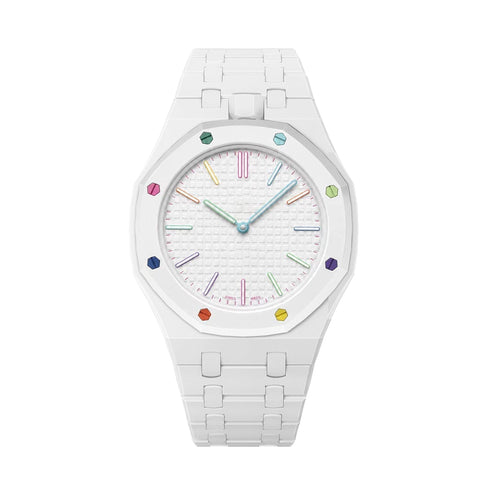 [Sophire]OAK POP EXCLUSIVE WHITE BIOCERAMIC STRAP