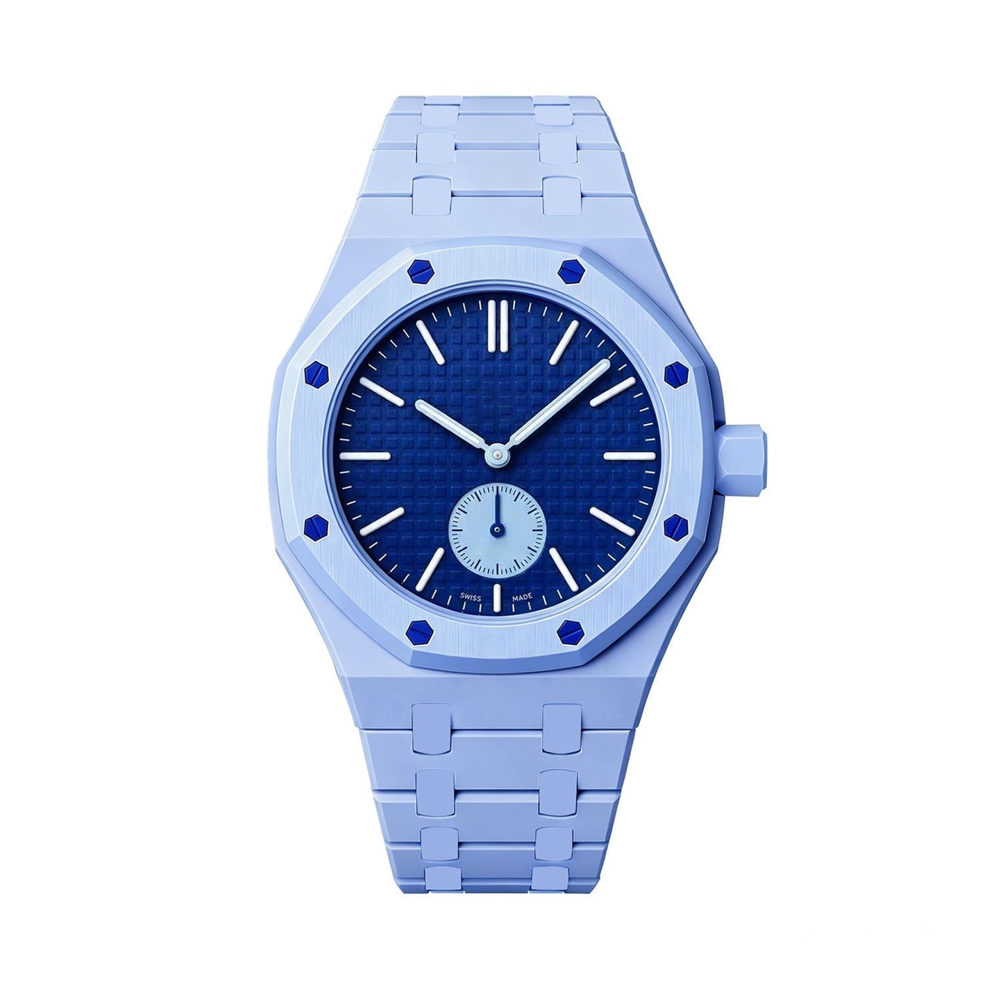 [Sophire]OAK POP EXCLUSIVE LIGHT BLUE BIOCERAMIC STRAP