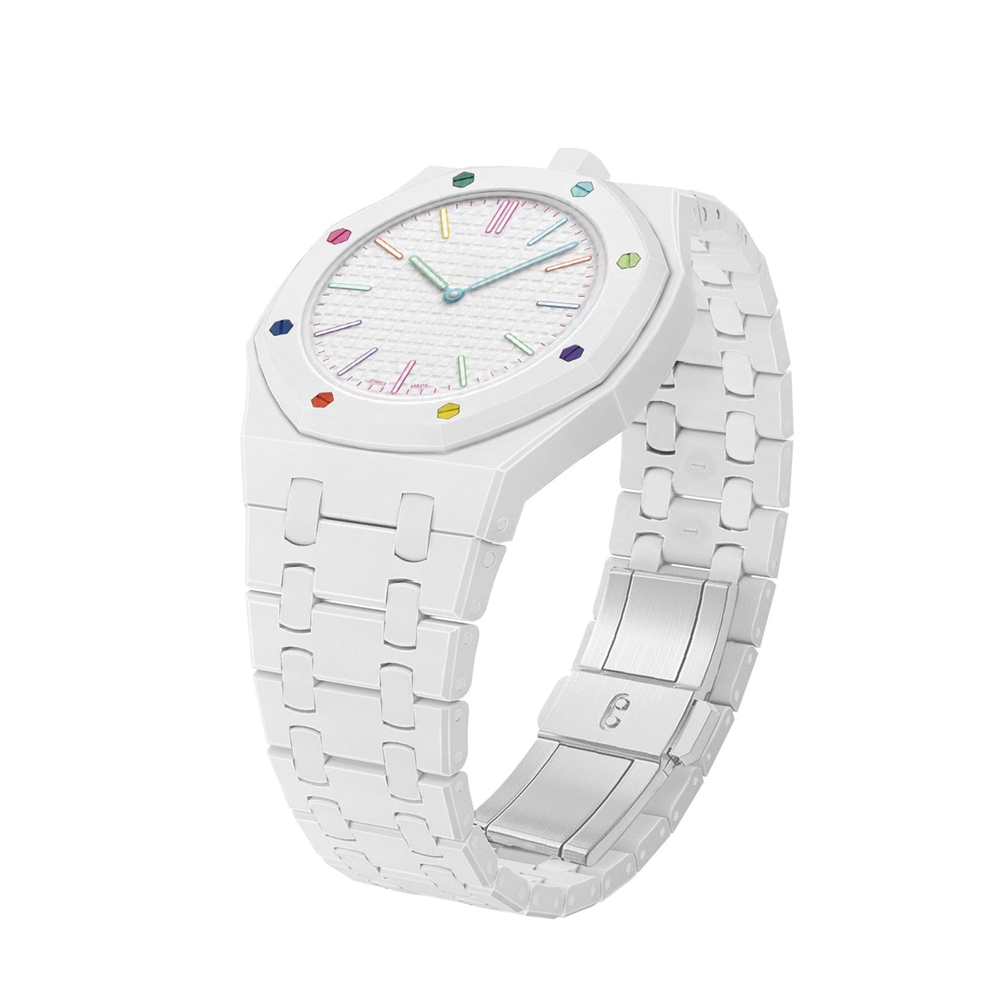 [Sophire]OAK POP EXCLUSIVE WHITE BIOCERAMIC STRAP