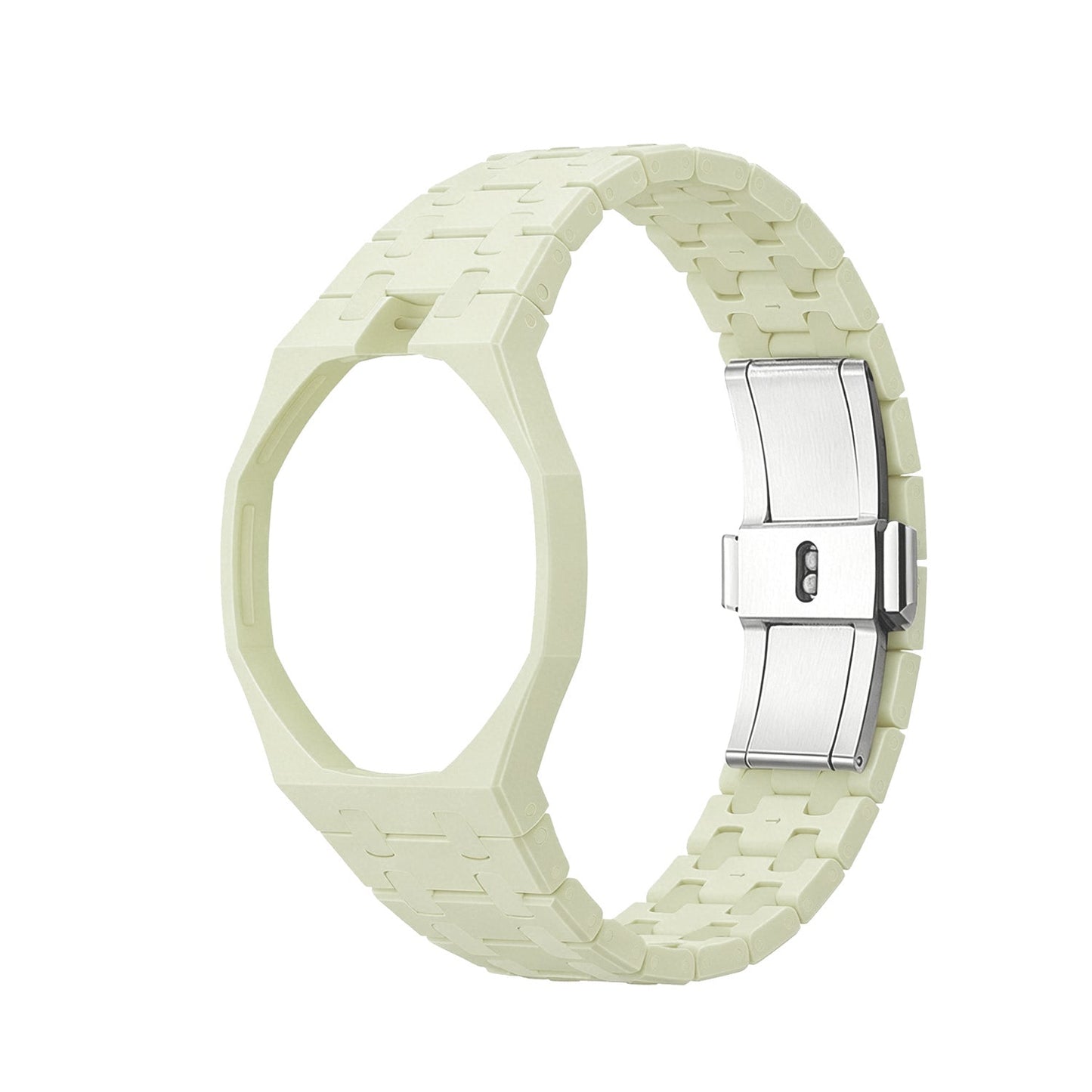 [Sophire]OAK POP EXCLUSIVE CREAMY YELLOW BIOCERAMIC STRAP