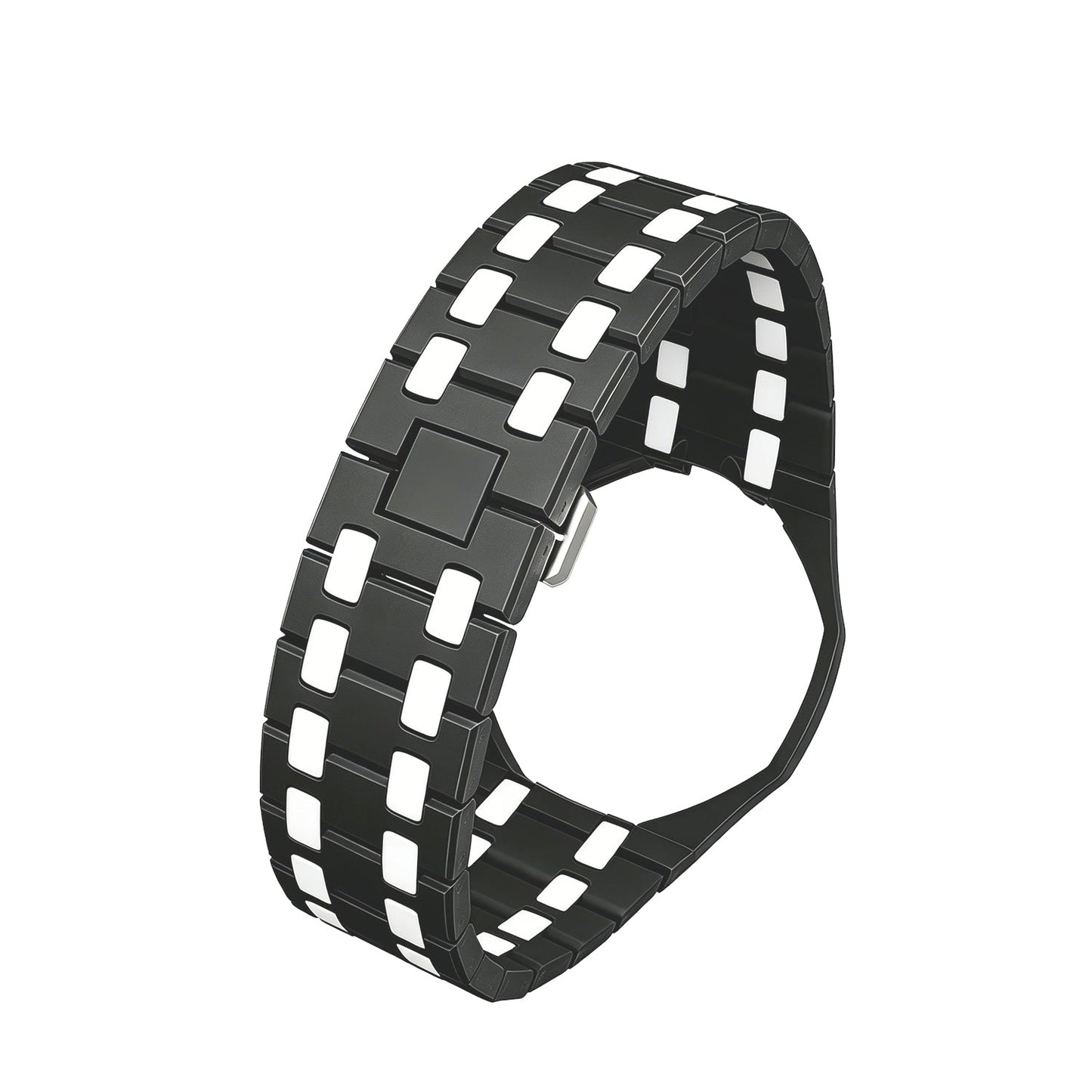 [Sophire]OAK POP EXCLUSIVE BLACK AND WHITE BIOCERAMIC STRAP