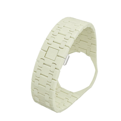 [Sophire]OAK POP EXCLUSIVE CREAMY YELLOW BIOCERAMIC STRAP