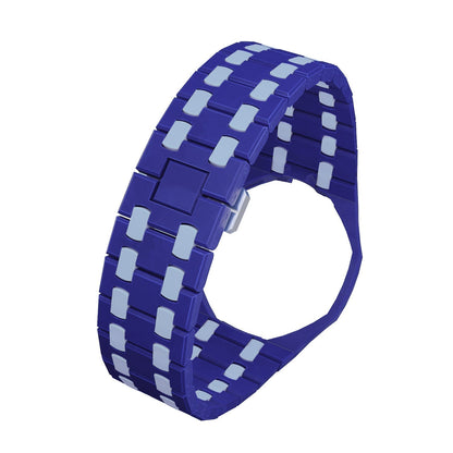 [Sophire]OAK POP EXCLUSIVE DARK BLUE AND LIGHT BLUE BIOCERAMIC STRAP