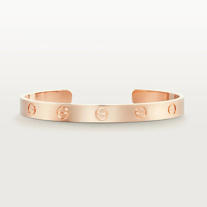 [Sophire Jewelry ]LOVE BRACELET 6.1MM OPEN CUFF