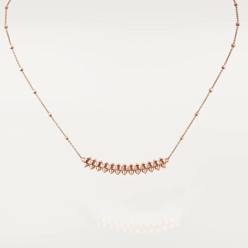 [Sophire Jewelry ]CLASH PINK GOLD NECKLACE