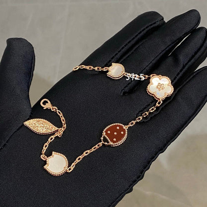 [Sophire Jewelry ]LUCKY SPRING 5 MOTIF BRACELET