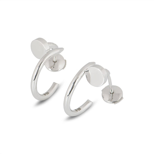 [Sophire Jewelry ]JUSTE EARRINGS SILVER